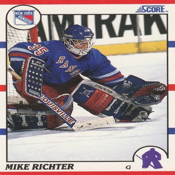 Mike Richter Hockey Card Collection - Picture 12 of 13